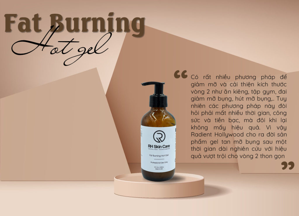 Gel tan mỡ bụng - Fat Burning Hot gel